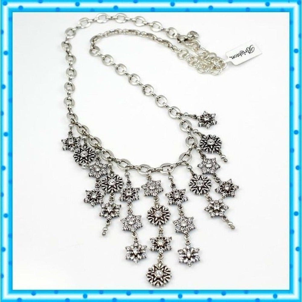 Brighton snow necklace